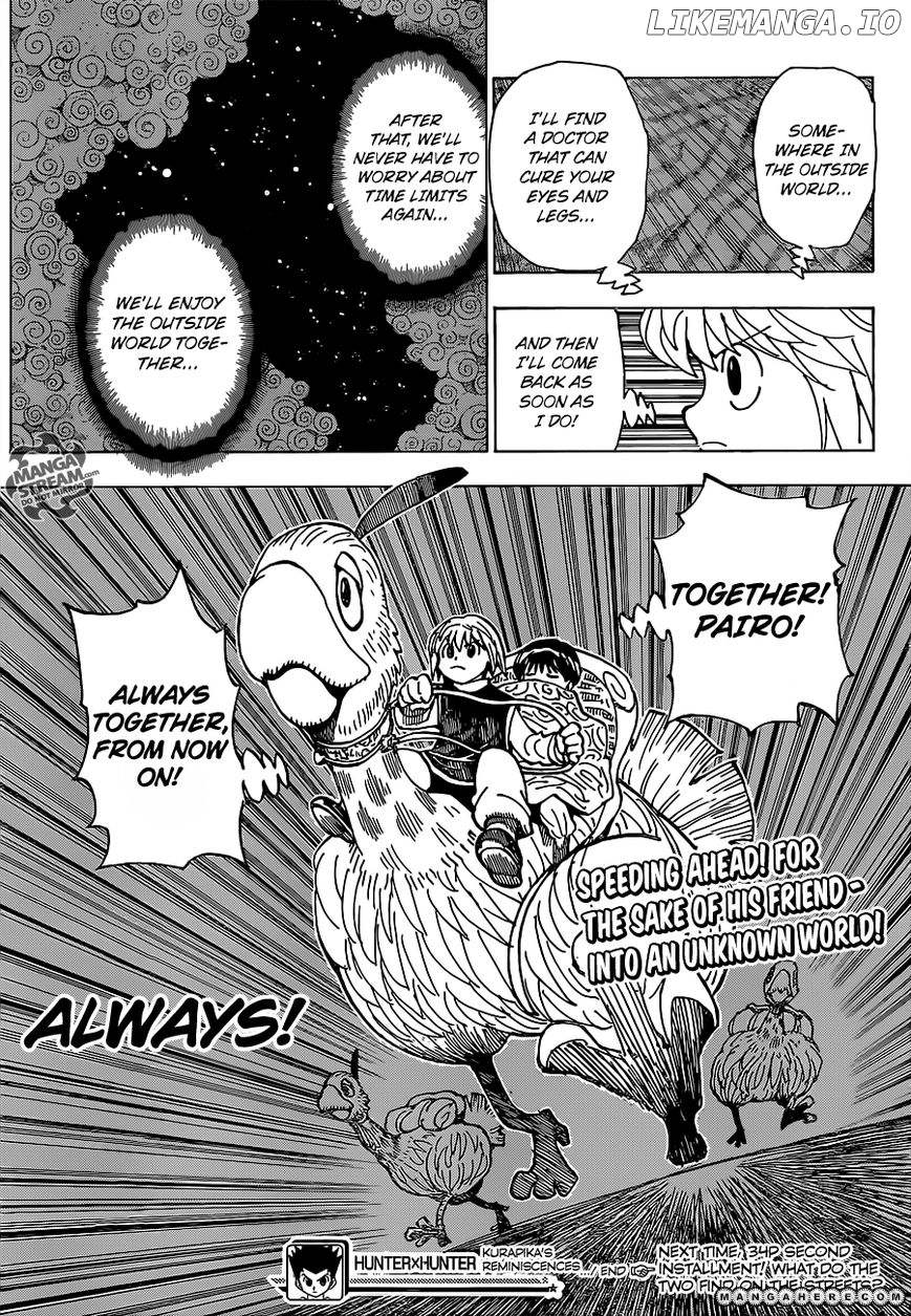 Hunter x Hunter, Chapter 340.5 image 33